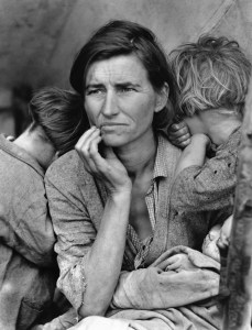 by Dorothea Lange